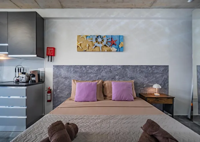 Lejlighed Seafront, Lovely Modern Studio.